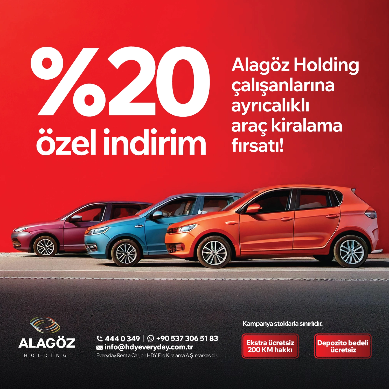 Alagöz Holding Çalışanlarına Ayrıcalıklı Araç Kiralama Fırsatı
